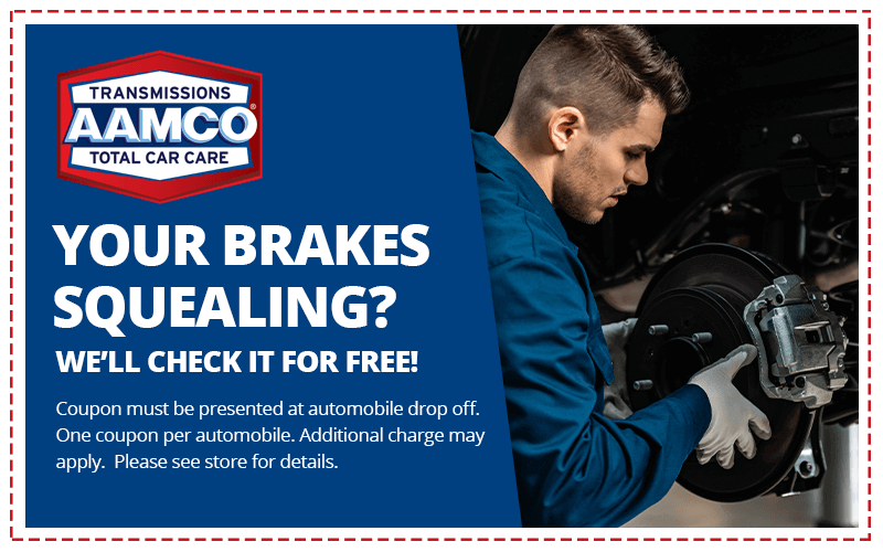 Brake service coupon at AAMCO Blanding Blvd Jacksonville